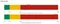 JASP Guage r&R traffic light visualisation.